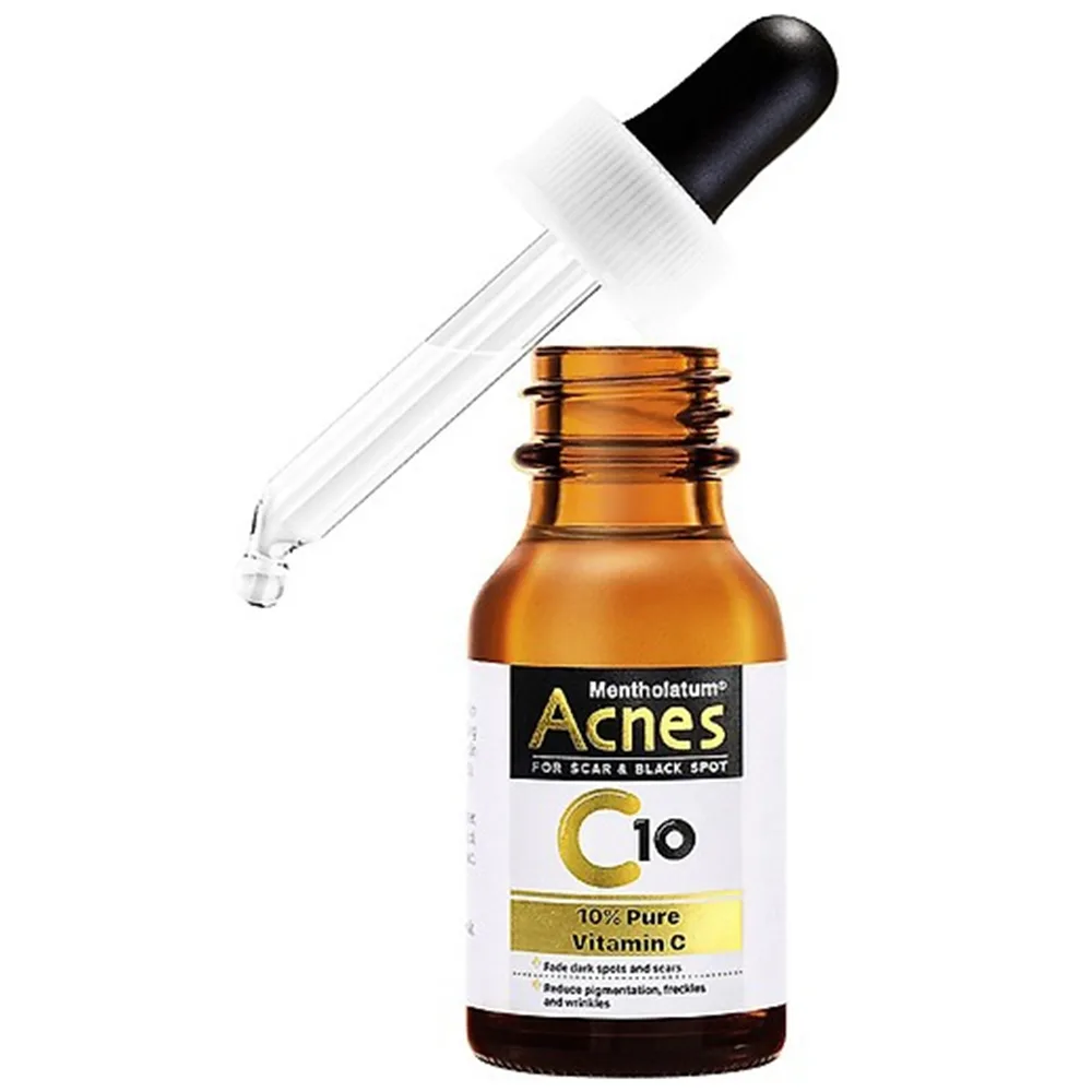 Hình ảnh Dung dịch Acnes C10 Rohto mờ sẹo, thâm, hỗ trợ giảm nám, tàn nhang (15ml)