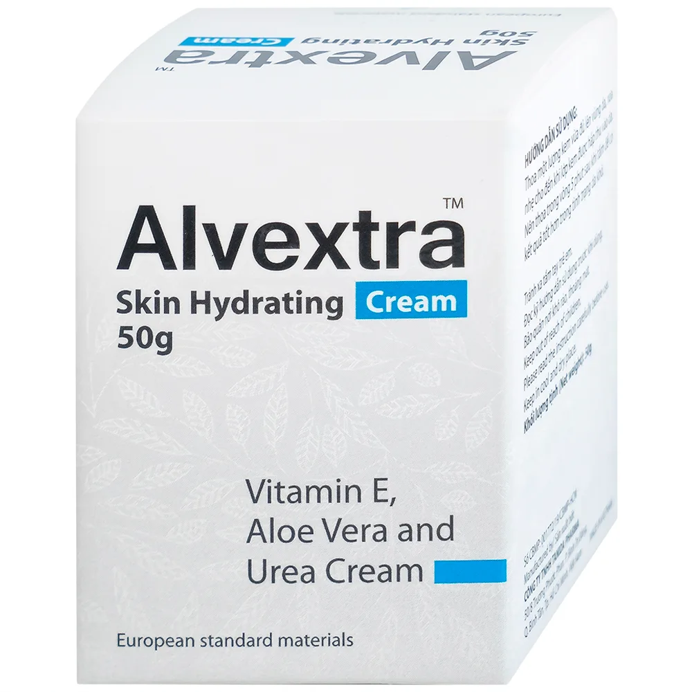Hình ảnh Kem Alvextra Skin Hydrating Cream Tanida dưỡng ẩm da tay, gót chân, giảm sạm da, vết thâm nám (50g)