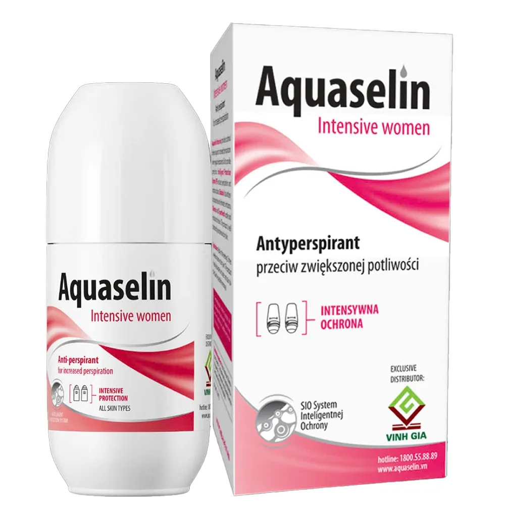 Hình ảnh Lăn khử mùi Aquaselin Insensitive Women dùng cho vùng nách không nhạy cảm dành cho nữ, giảm mồ hôi (50ml)