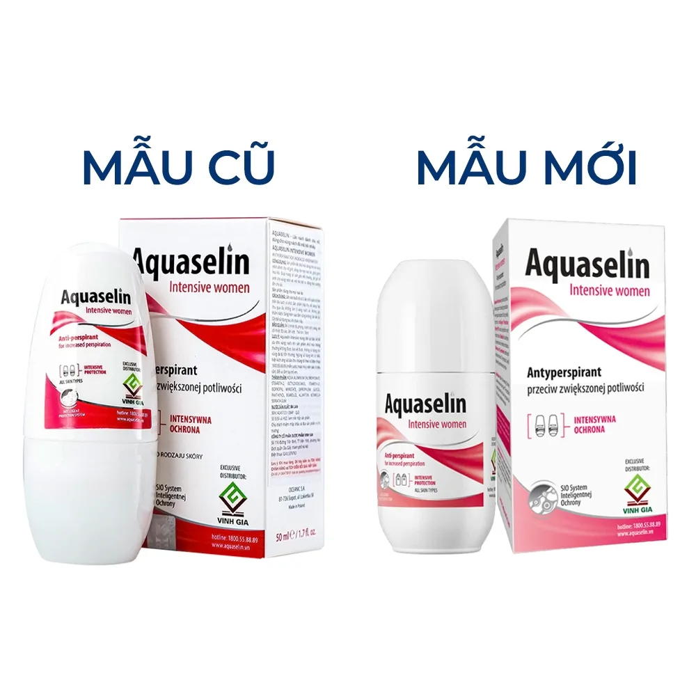 Hình ảnh Lăn khử mùi Aquaselin Insensitive Women dùng cho vùng nách không nhạy cảm dành cho nữ, giảm mồ hôi (50ml)