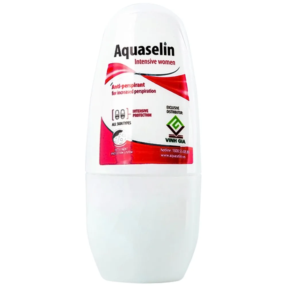 Hình ảnh Lăn khử mùi Aquaselin Insensitive Women dùng cho vùng nách không nhạy cảm dành cho nữ, giảm mồ hôi (50ml)
