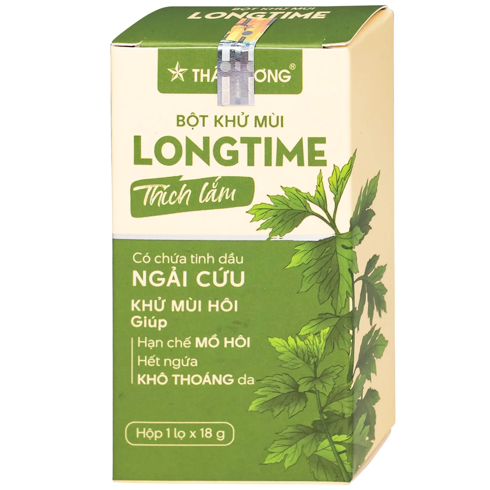 Hình ảnh Bột khử mùi Longtime Sao Thái Dương giúp khử và hạn chế mồ hôi, hết ngứa (18g)