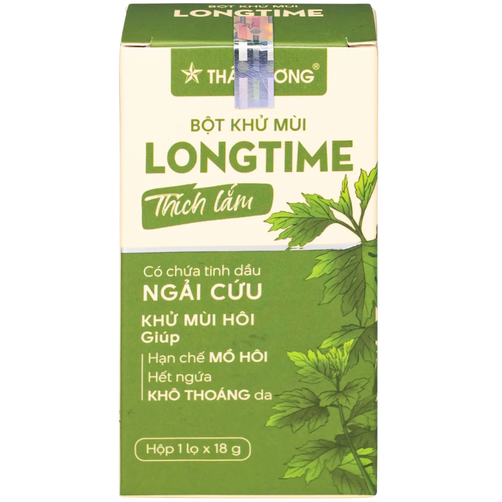 Hình ảnh Bột khử mùi Longtime Sao Thái Dương giúp khử và hạn chế mồ hôi, hết ngứa (18g)