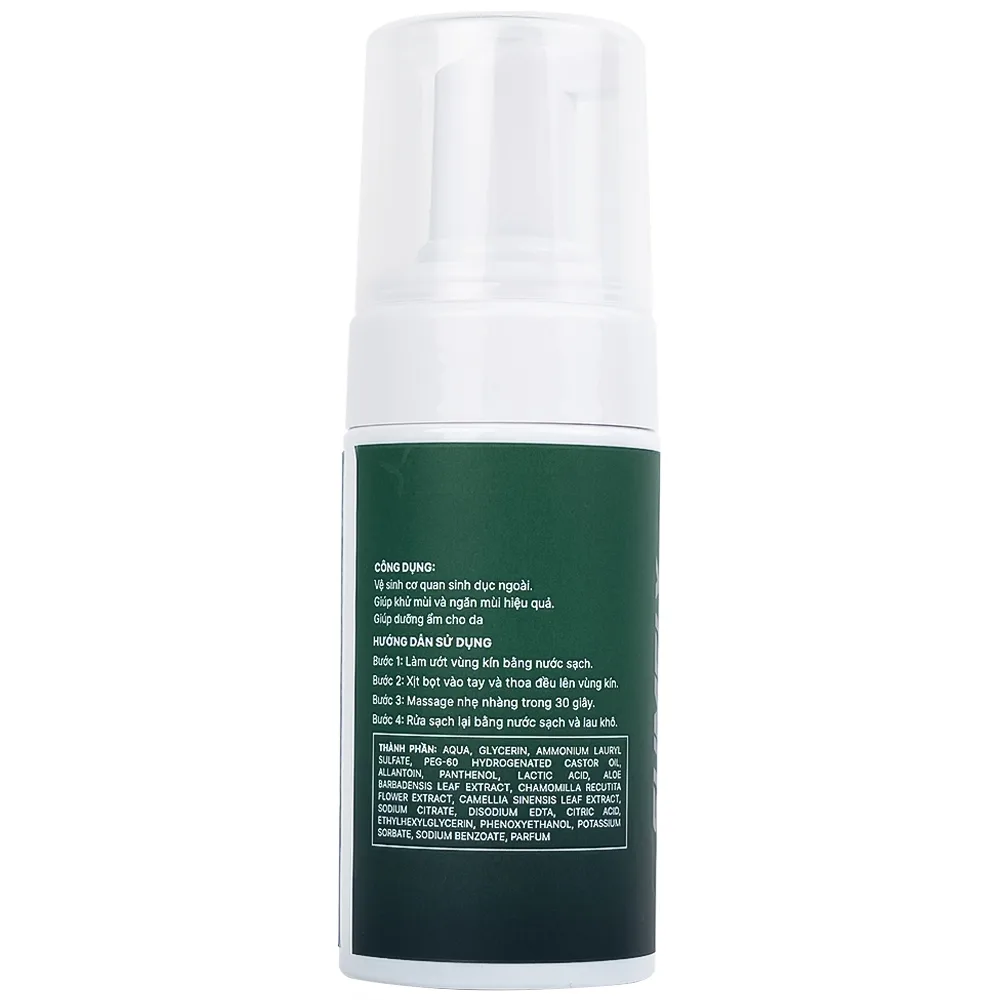 Hình ảnh Bọt vệ sinh nam giới Sumely Men's Sanitary Foam giúp làm sạch, khử và ngăn chặn mùi vùng kín (100ml)