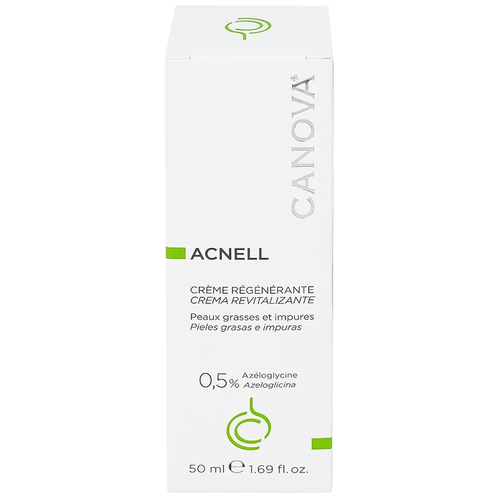 Hình ảnh Kem ngừa mụn ban đêm Canova Acnell Sifarma giúp ngăn ngừa hình thành mụn trứng cá và mụn đầu đen (50ml)