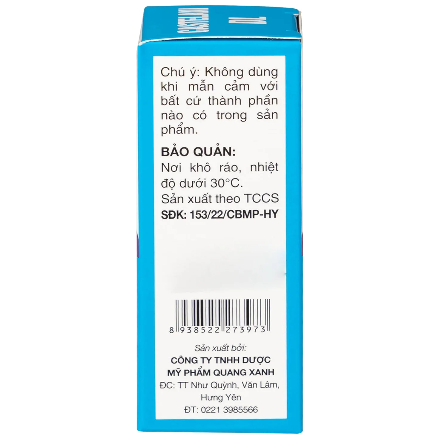 Hình ảnh Dung dịch bôi ngoài da Castelani DL 17ml Quablue Pharma hỗ trợ phòng ngừa viêm da do bỏng da, lở loét