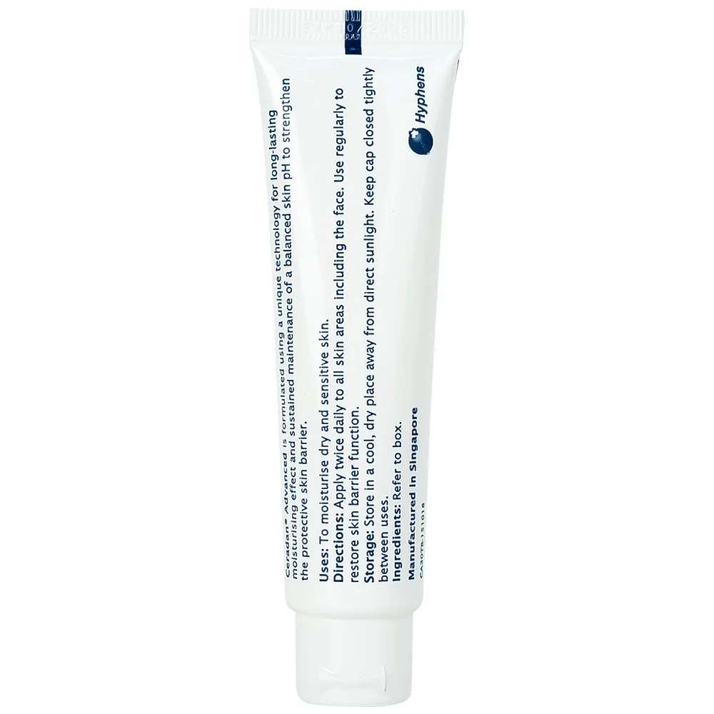 Hình ảnh Kem bôi da Ceradan Advanced Moisturising Skin Barrier Cream 30g dưỡng ẩm và giúp phục hồi da khô