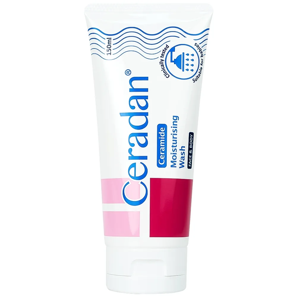 Hình ảnh Sữa tắm dưỡng ẩm Ceradan Ceramide Moisturing Wash Face And Body dành cho mặt và toàn thân (150ml)