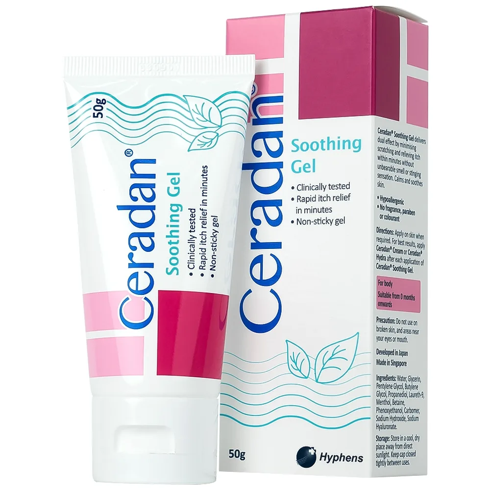Hình ảnh Gel Ceradan Soothing 50g làm dịu da, dành cho da ngứa, mẩn đỏ