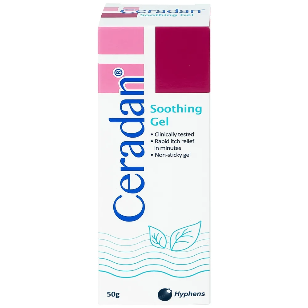 Hình ảnh Gel Ceradan Soothing 50g làm dịu da, dành cho da ngứa, mẩn đỏ