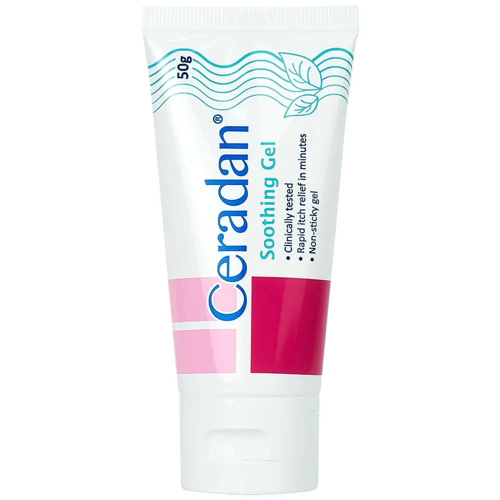 Hình ảnh Gel Ceradan Soothing 50g làm dịu da, dành cho da ngứa, mẩn đỏ