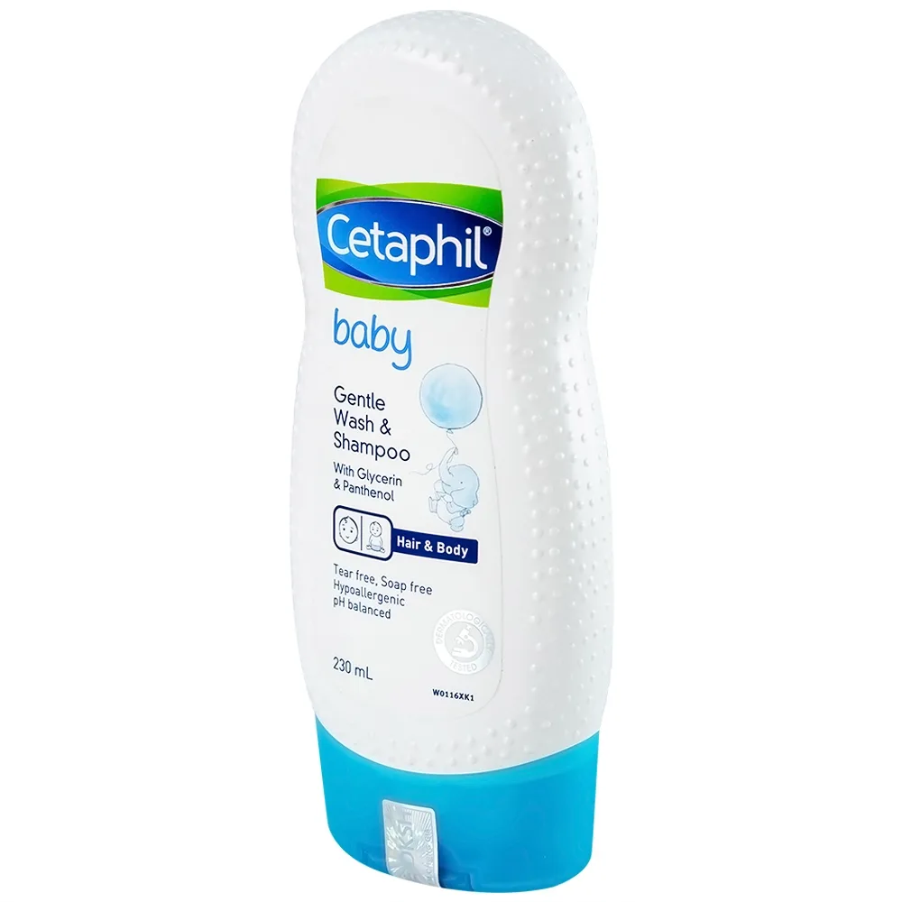 Hình ảnh Sữa tắm và gội cho trẻ em Cetaphil Baby Gentle Wash And Shampoo (230ml)