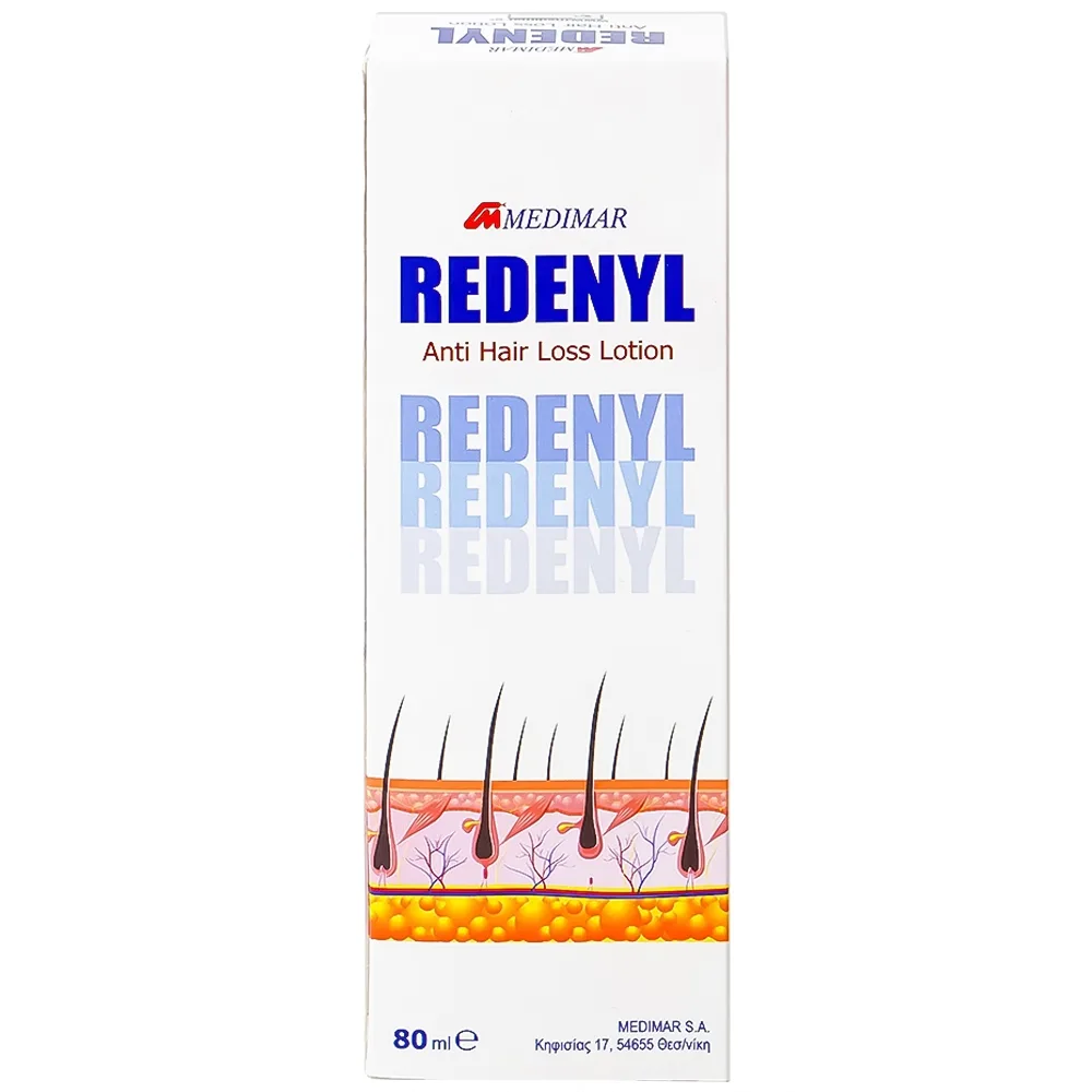 Hình ảnh Chai xịt Redenyl Lotion hỗ trợ giúp mọc tóc và ngăn ngừa rụng tóc (80ml)