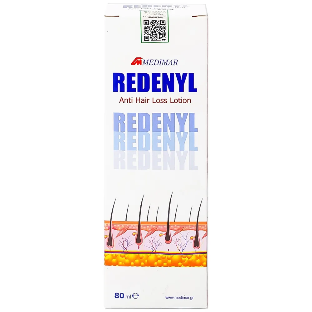 Hình ảnh Chai xịt Redenyl Lotion hỗ trợ giúp mọc tóc và ngăn ngừa rụng tóc (80ml)