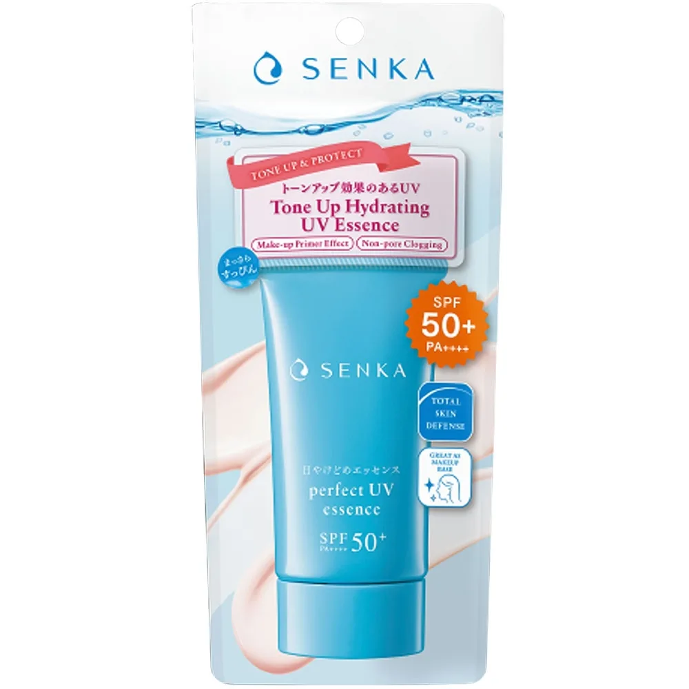 Hình ảnh Chống nắng nâng tông Essence Senka Perfect UV Essence SPF50+ PA++++ dành cho mặt (50g)
