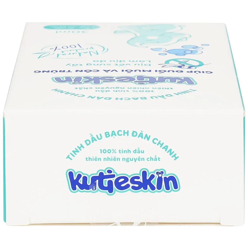 Hình ảnh Tinh dầu bạch đàn chanh Kutieskin giúp đuổi muỗi và côn trùng dịu vết sưng tấy, làm dịu da (30ml)