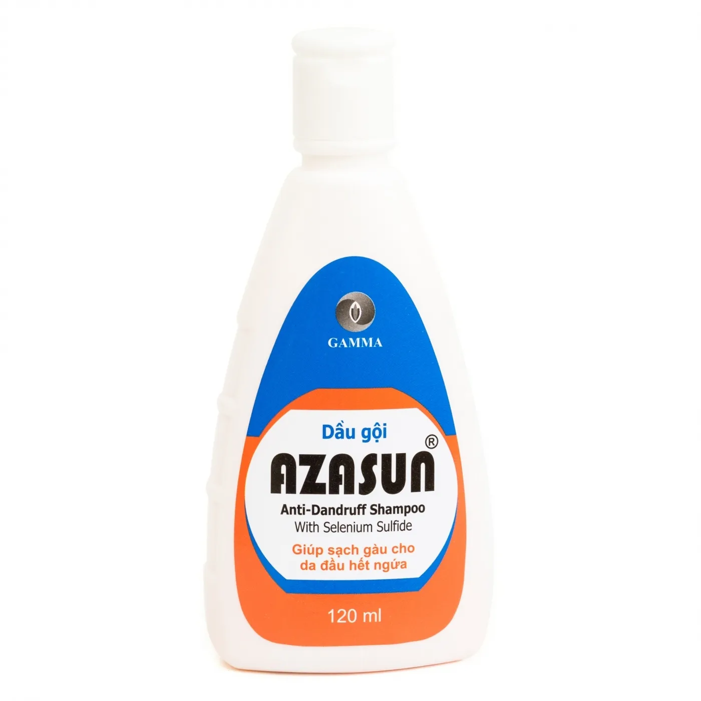 Hình ảnh Dầu gội Azasun Gamma giúp sạch gàu cho da đầu hết ngứa (120ml)