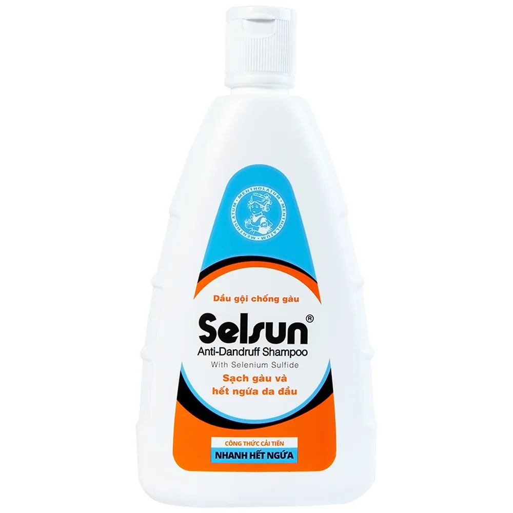 Hình ảnh Dầu gội chống gàu Selsun Anti-Dandruff Shampoo Rohto sạch gàu và hết ngứa da đầu (250ml)