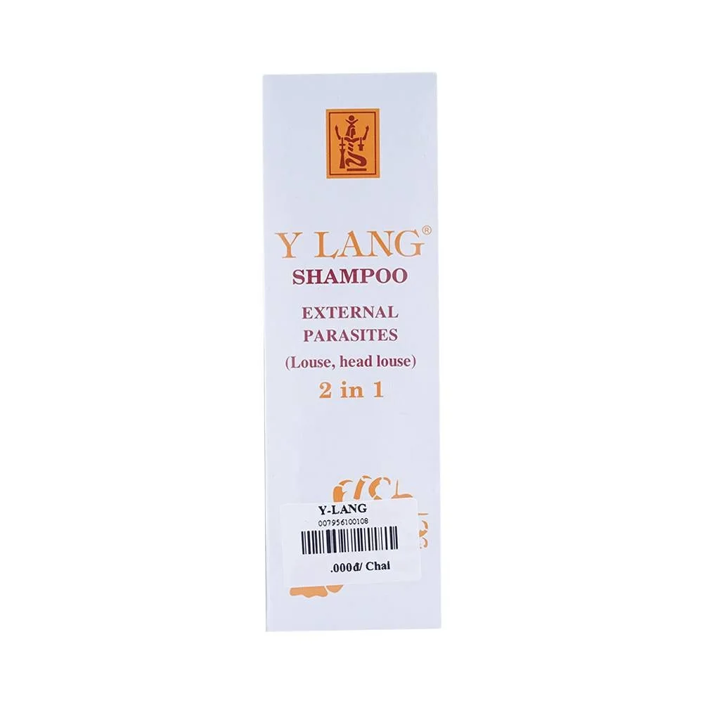 Hình ảnh Dầu gội đầu Y Lang Chí làm sạch các ký sinh trùng ngoài da (100ml)