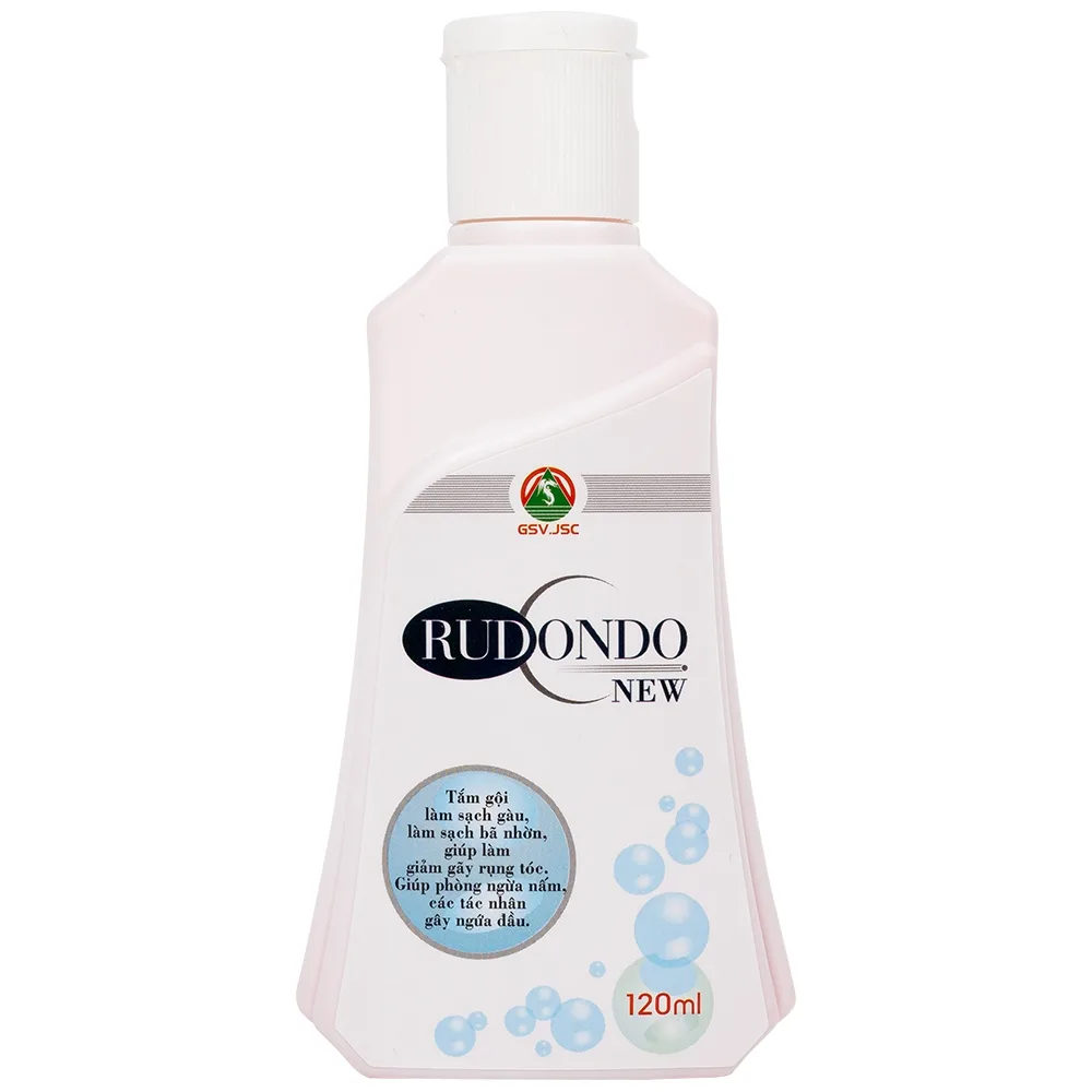 Hình ảnh Dầu gội Rudondo New Quang Xanh giúp sạch gầu, giảm nấm, dầu nhờn da dầu (120ml)