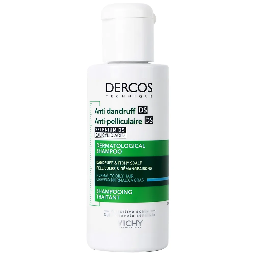 Hình ảnh Dầu gội làm sạch gàu Vichy Laboratoires Dercos Technique Anti-Dandruff Ds Dermatological (75ml)
