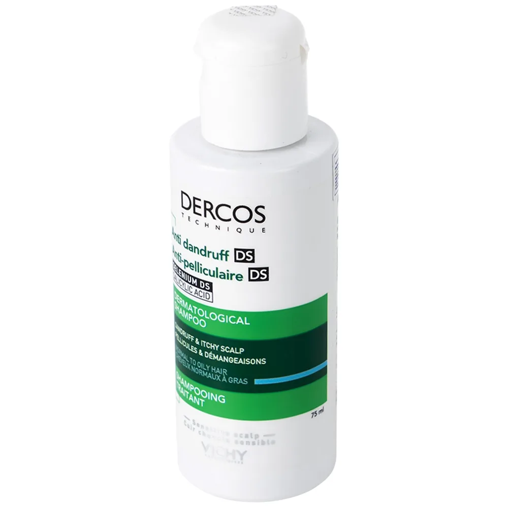 Hình ảnh Dầu gội làm sạch gàu Vichy Laboratoires Dercos Technique Anti-Dandruff Ds Dermatological (75ml)