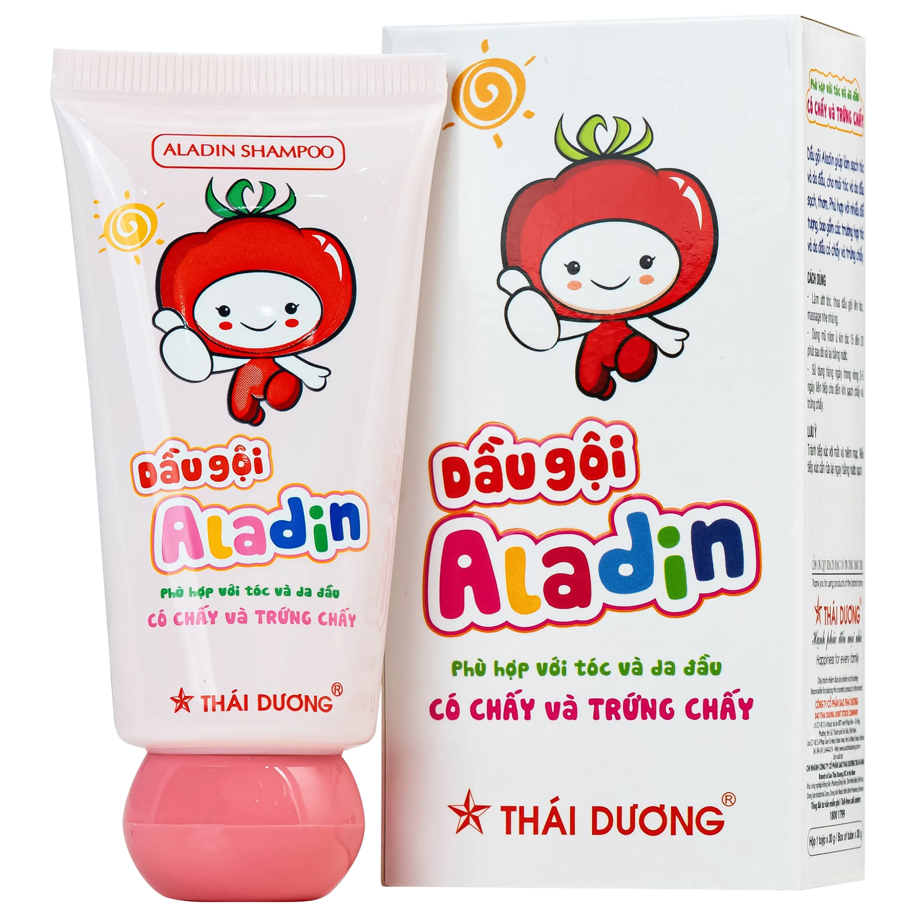 Hình ảnh Dầu gội sạch chấy Aladin Thái Dương 30g