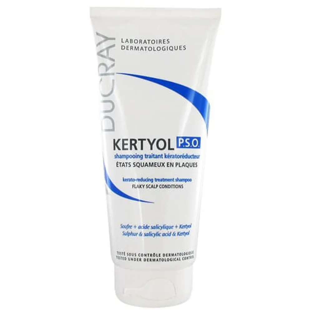 Hình ảnh Dầu gội Ducray Kertyol P.S.O Shampoo làm sạch tóc, loại bỏ gàu dạng mảng và vảy nến (125ml)