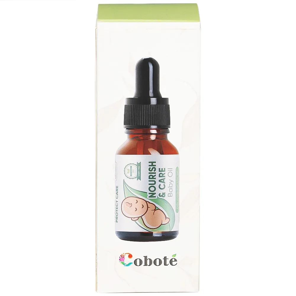 Hình ảnh Dầu Massage Cho Bé Nourish & Care Baby Oil Coboté 50ml dưỡng ẩm, dịu vết công trùng cắn, giảm rôm sảy, cứt trâu