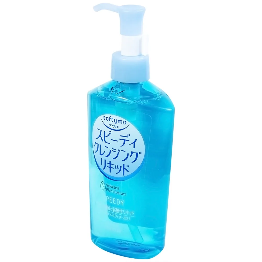 Hình ảnh Nước tẩy trang Softymo Speedy Cleansing Liquid Kosé làm sạch nhanh lớp trang điểm trên da (230ml)
