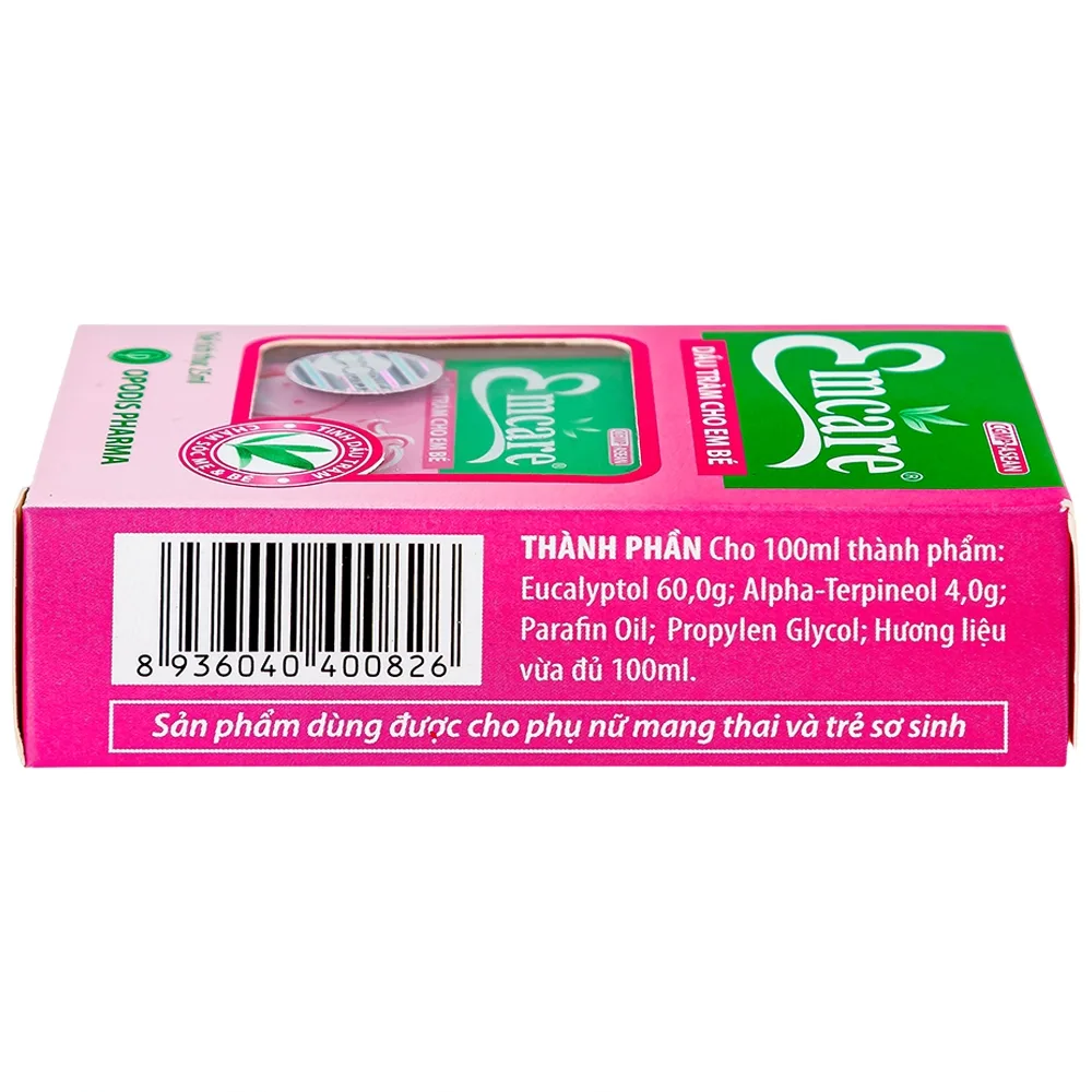 Hình ảnh Dầu tràm Emcare cho bé ngừa cảm, xoa bóp giảm đau nhức (25ml)