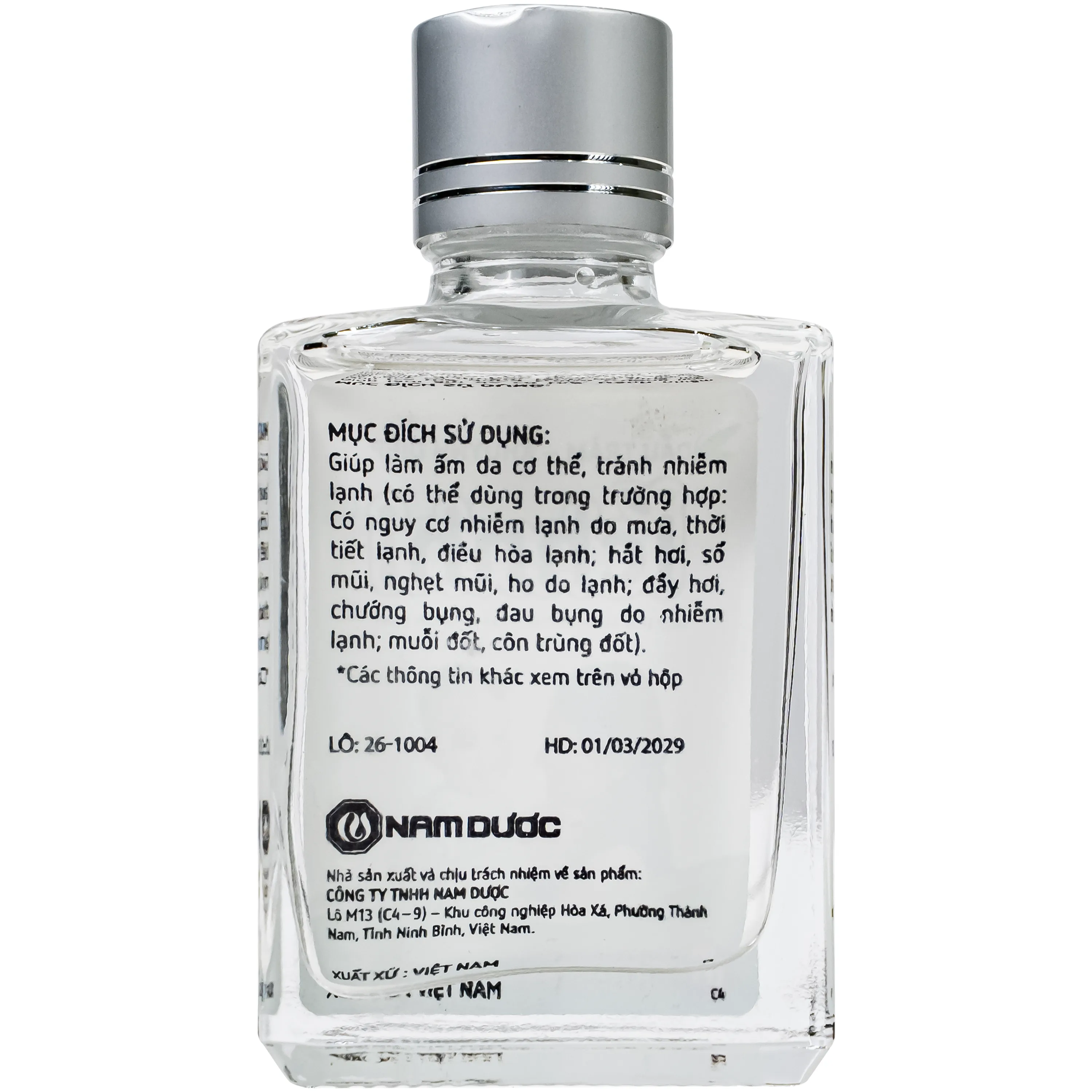 Hình ảnh Dầu tràm khuynh diệp Ích nhi giúp giữ ấm cơ thể, phòng cảm lạnh (30ml)