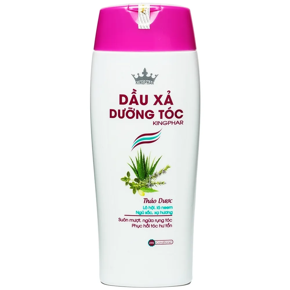 Hình ảnh Dầu xả dưỡng tóc Kingphar giúp tóc suôn mượt, ngừa rụng tóc, phục hồi tóc hư tổn (200g)