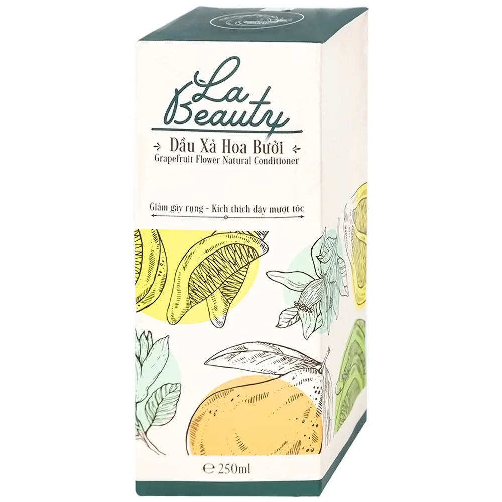 Hình ảnh Dầu xả hoa bưởi La Beauty làm sạch mềm tóc và ngăn ngừa gãy rụng (250ml)