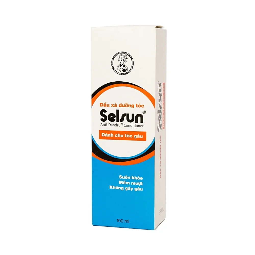 Hình ảnh Dầu xả dưỡng tóc Selsun Rohto suôn khỏe, mềm mượt, không gây gàu (100ml)