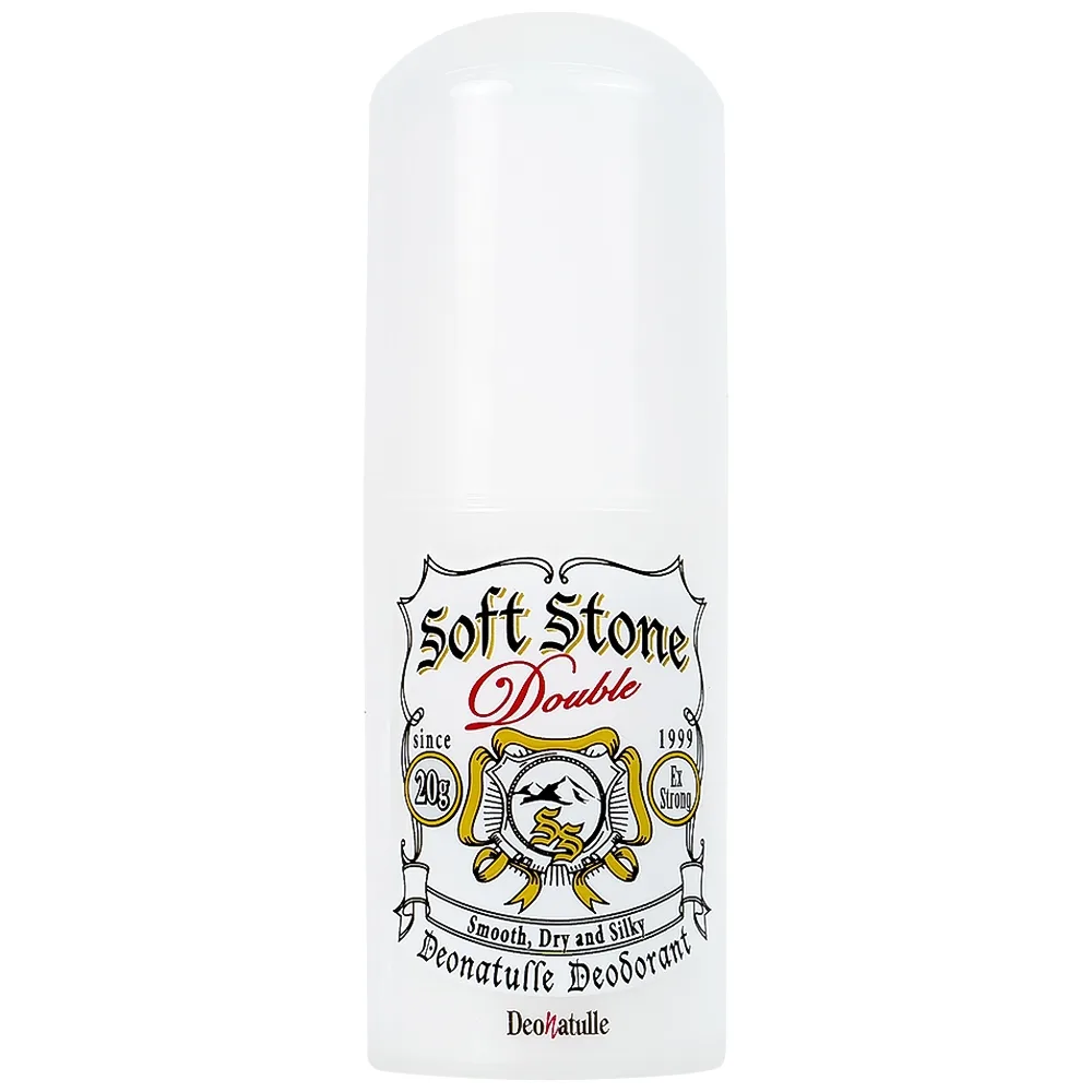 Hình ảnh Lăn khử mùi đá khoáng Deonatulle Soft Stone Double Deodorant dạng sáp cho mọi loại da (20g) 