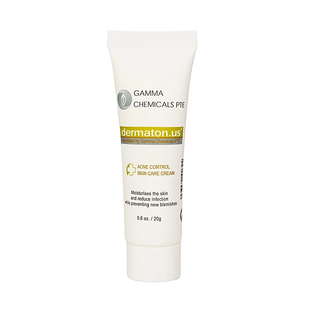 Hình ảnh Kem Dermaton.US Acne Control SkinCare Cream Gamma dưỡng trắng, sạch mụn, ngừa sẹo thâm, sạch bã nhờn (20g)