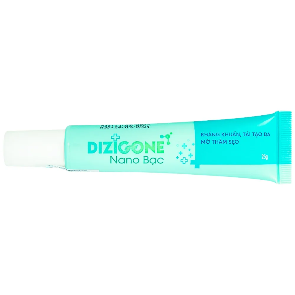 Hình ảnh Kem bôi Dizigone Nano Bạc Terrapharm hỗ trợ kháng khuẩn, tái tạo da và ngăn ngừa sẹo (25g)