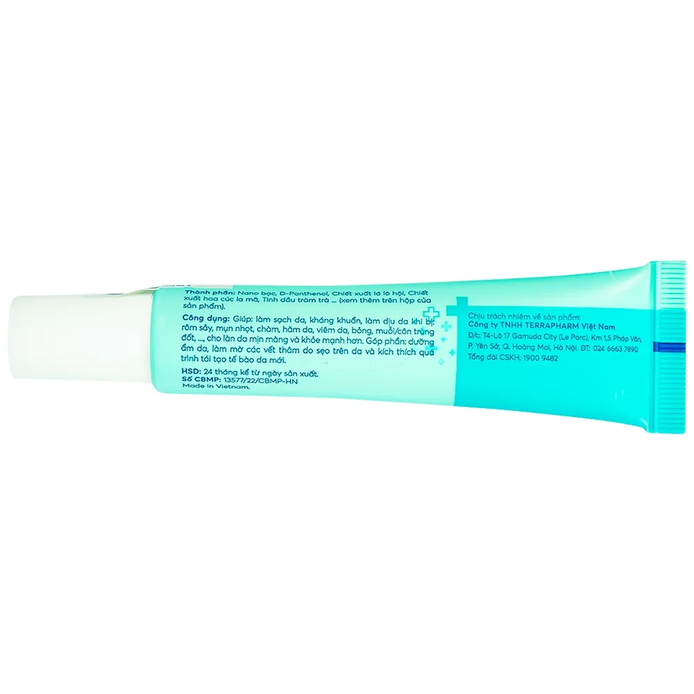 Hình ảnh Kem bôi Dizigone Nano Bạc Terrapharm hỗ trợ kháng khuẩn, tái tạo da và ngăn ngừa sẹo (25g)