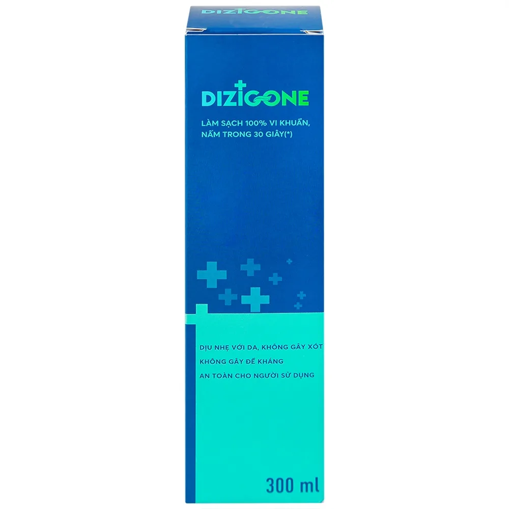 Hình ảnh Dung dịch khoáng Dizigone Terrapharm làm sạch vi khuẩn trong 30 giây, vệ sinh răng miệng, khử mùi (300ml)