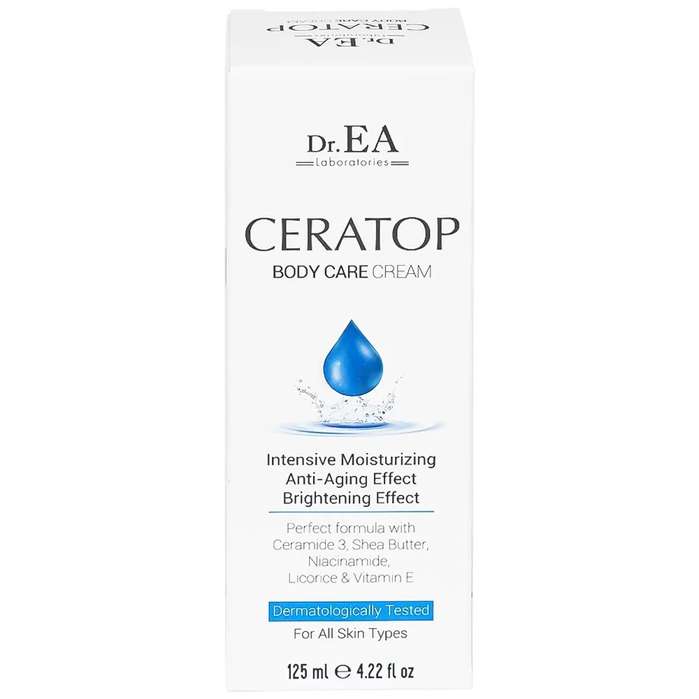 Hình ảnh Kem Ceratop Body Care Cream 125ml Dr.EA dưỡng da, giữ ẩm, bảo vệ da