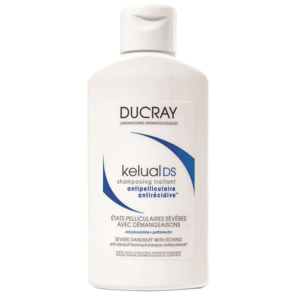 Hình ảnh Dầu gội Ducray Kelual DS Shampoo làm sạch gàu, dịu da đầu và bớt ngứa (100ml)
