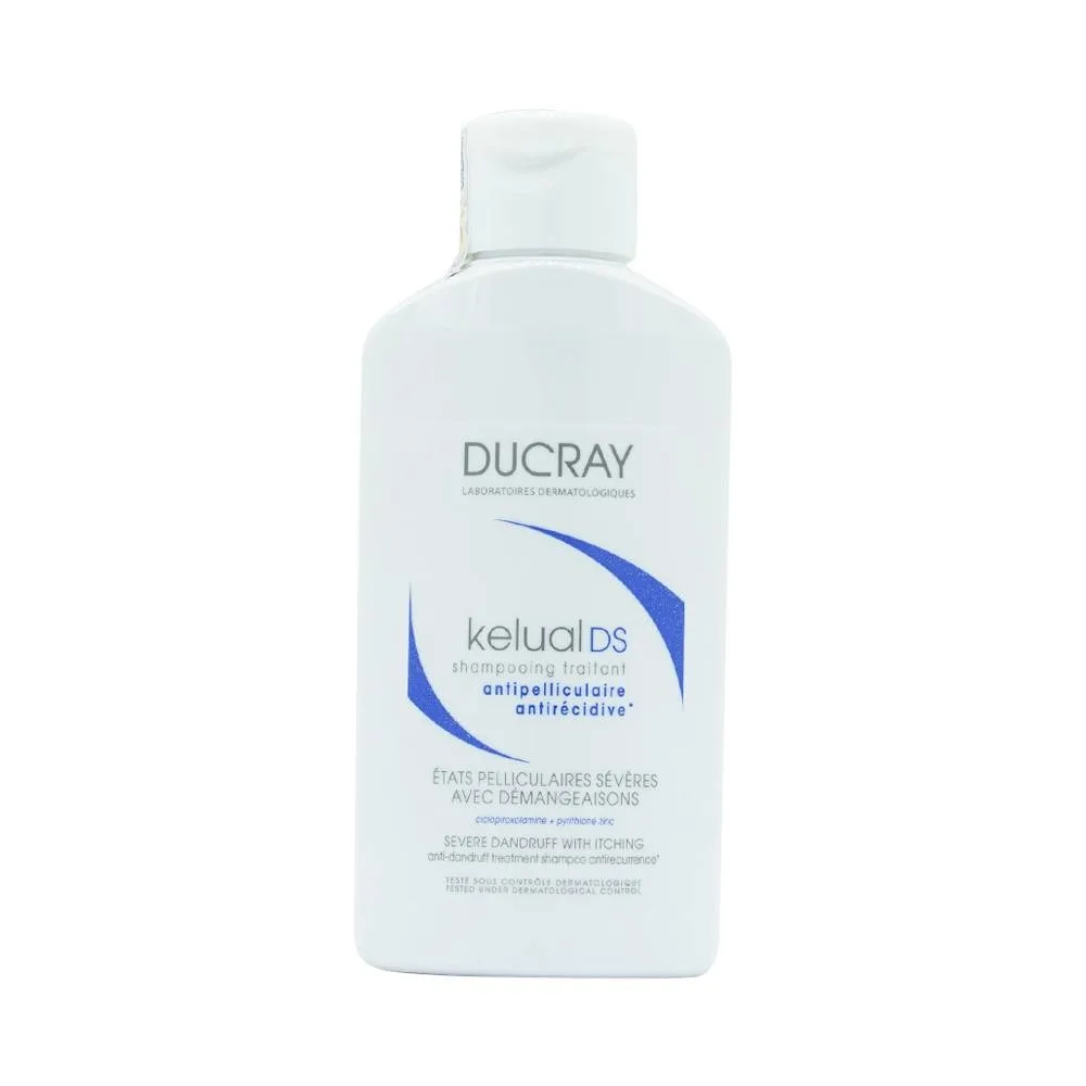 Hình ảnh Dầu gội Ducray Kelual DS Shampoo làm sạch gàu, dịu da đầu và bớt ngứa (100ml)