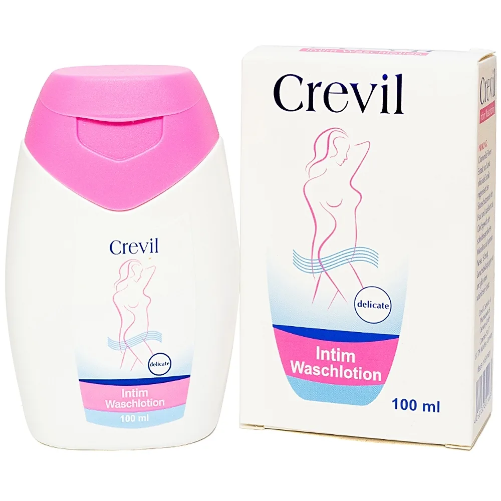 Hình ảnh Dung dịch vệ sinh phụ nữ Crevil Intim Waschlotion chống viêm, cân bằng pH (100ml)