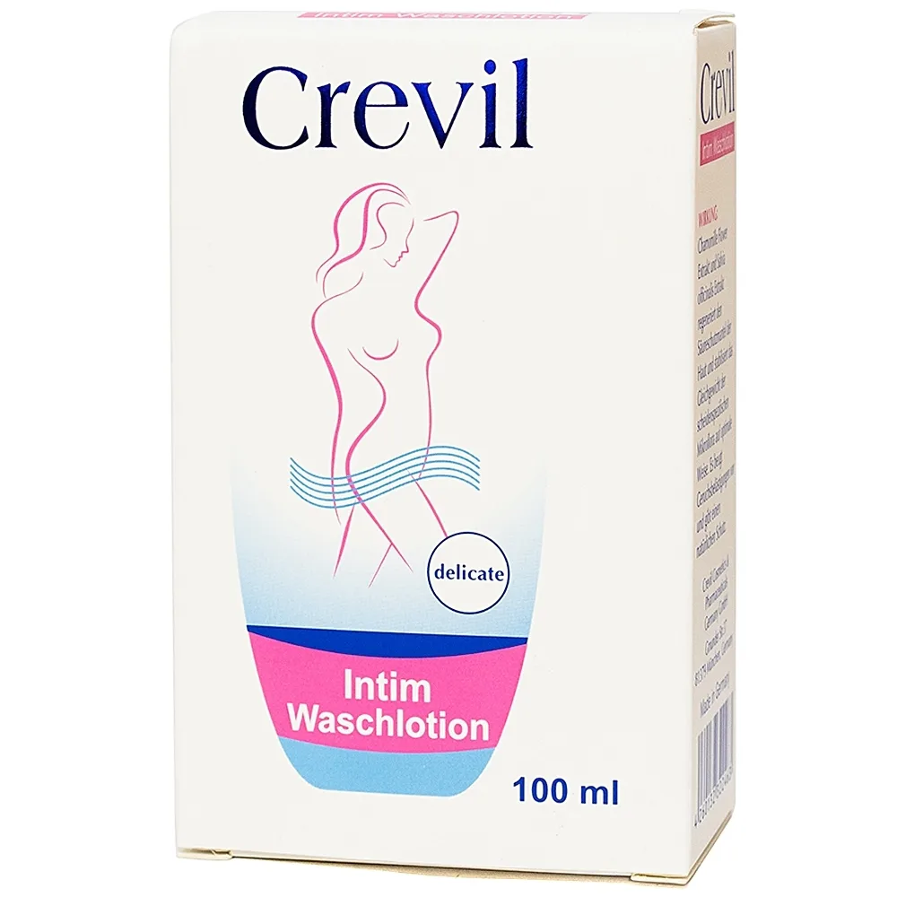 Hình ảnh Dung dịch vệ sinh phụ nữ Crevil Intim Waschlotion chống viêm, cân bằng pH (100ml)