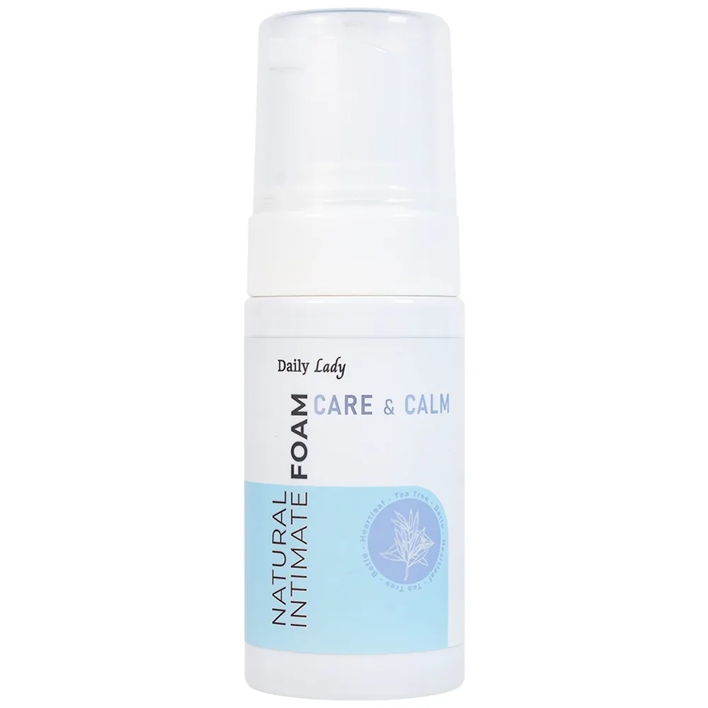 Hình ảnh Dung dịch vệ sinh phụ nữ dạng bọt Daily Lady Care và Calm kháng viêm, giảm đau rát (100ml)