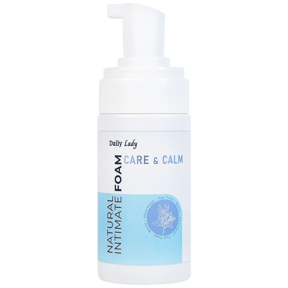 Hình ảnh Dung dịch vệ sinh phụ nữ dạng bọt Daily Lady Care và Calm kháng viêm, giảm đau rát (100ml)