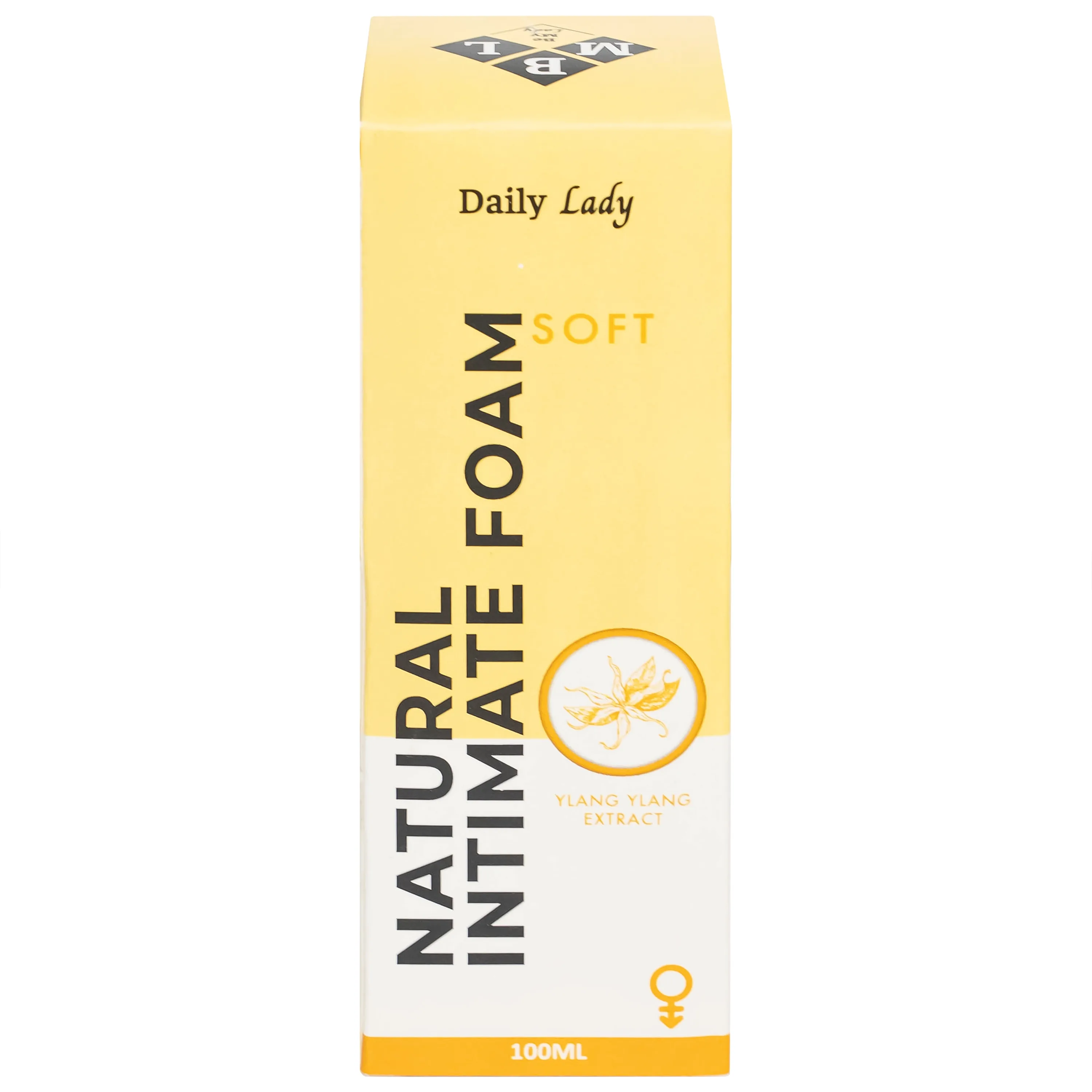 Hình ảnh Dung dịch vệ sinh phụ nữ dạng bọt Daily Lady Soft giúp làm sạch, dưỡng ẩm, mềm mịn (100ml)