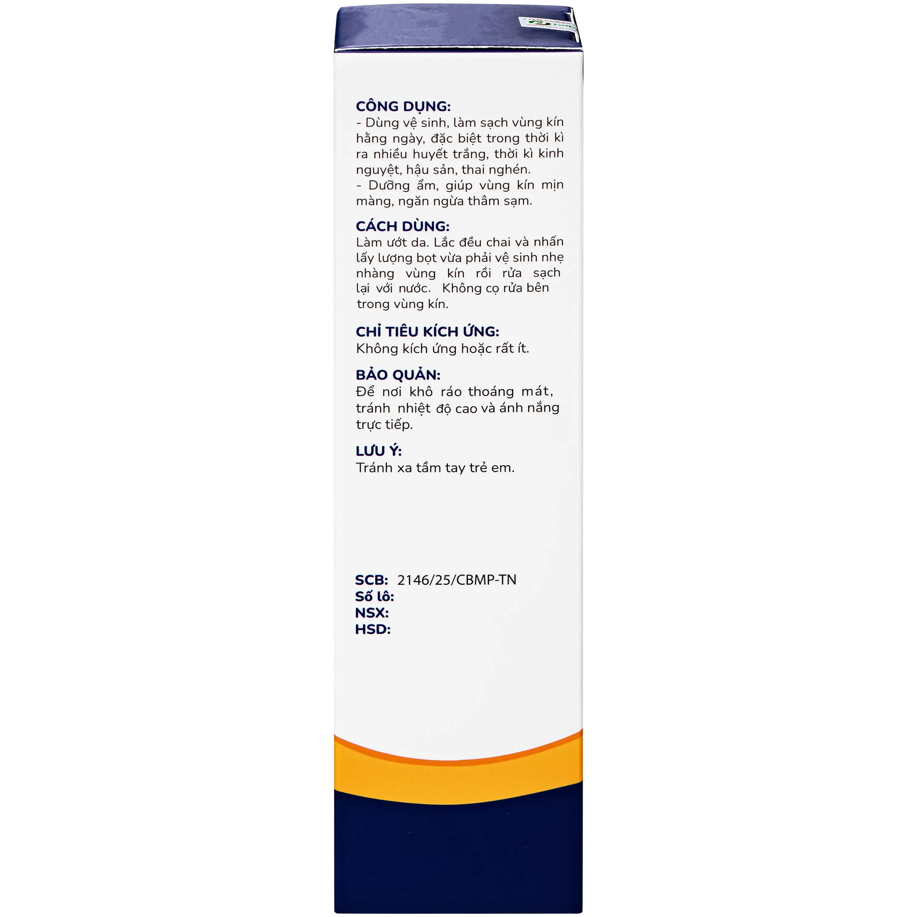 Hình ảnh Dung dịch vệ sinh phụ nữ dạng bọt Natural Feminine Curcumin làm sạch, khử mùi, kháng khuẩn (160ml)