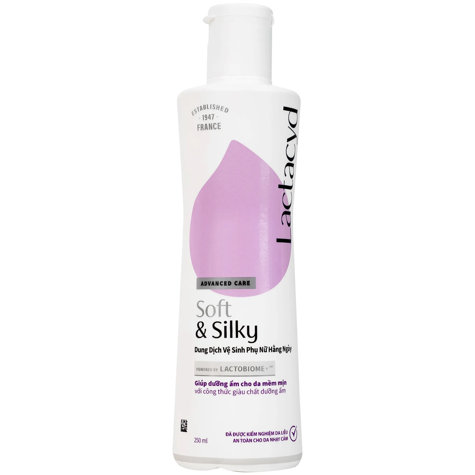 Hình ảnh Dung dịch vệ sinh phụ nữ Lactacyd Soft and Silky làm sạch và dưỡng ẩm (250ml)